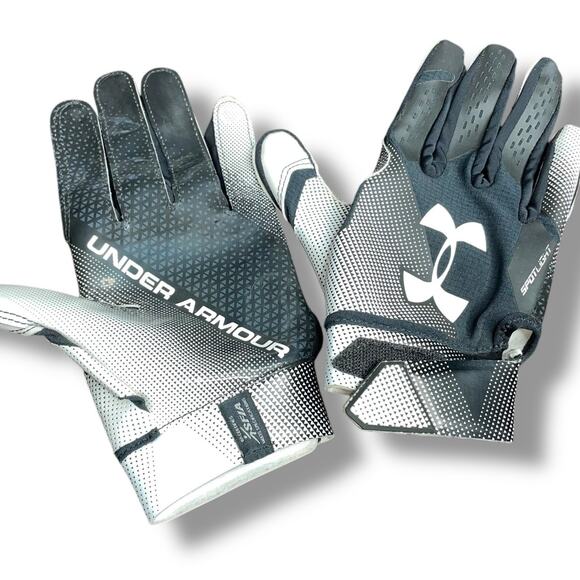 Under Armour Sz Small Gloves NFL Football UA Spotlight Wide Receiver 1304698 - Picture 2 of 12